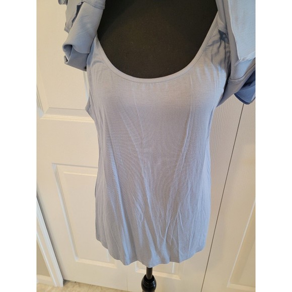 NWT Soft Surroundings Eltham Top Celestial Blue Size Large - Picture 3 of 7